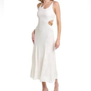 JONATHAN SIMKHAI cream gown, dress NEW WITH TAGS Size 4